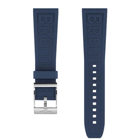 breitling blue diver pro rubber strap|Breitling straps 24mm.